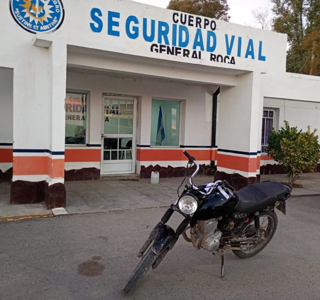 moto secuestrada