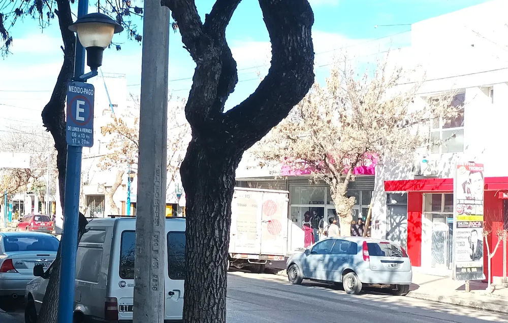 cartel SEM estacionamiento medido