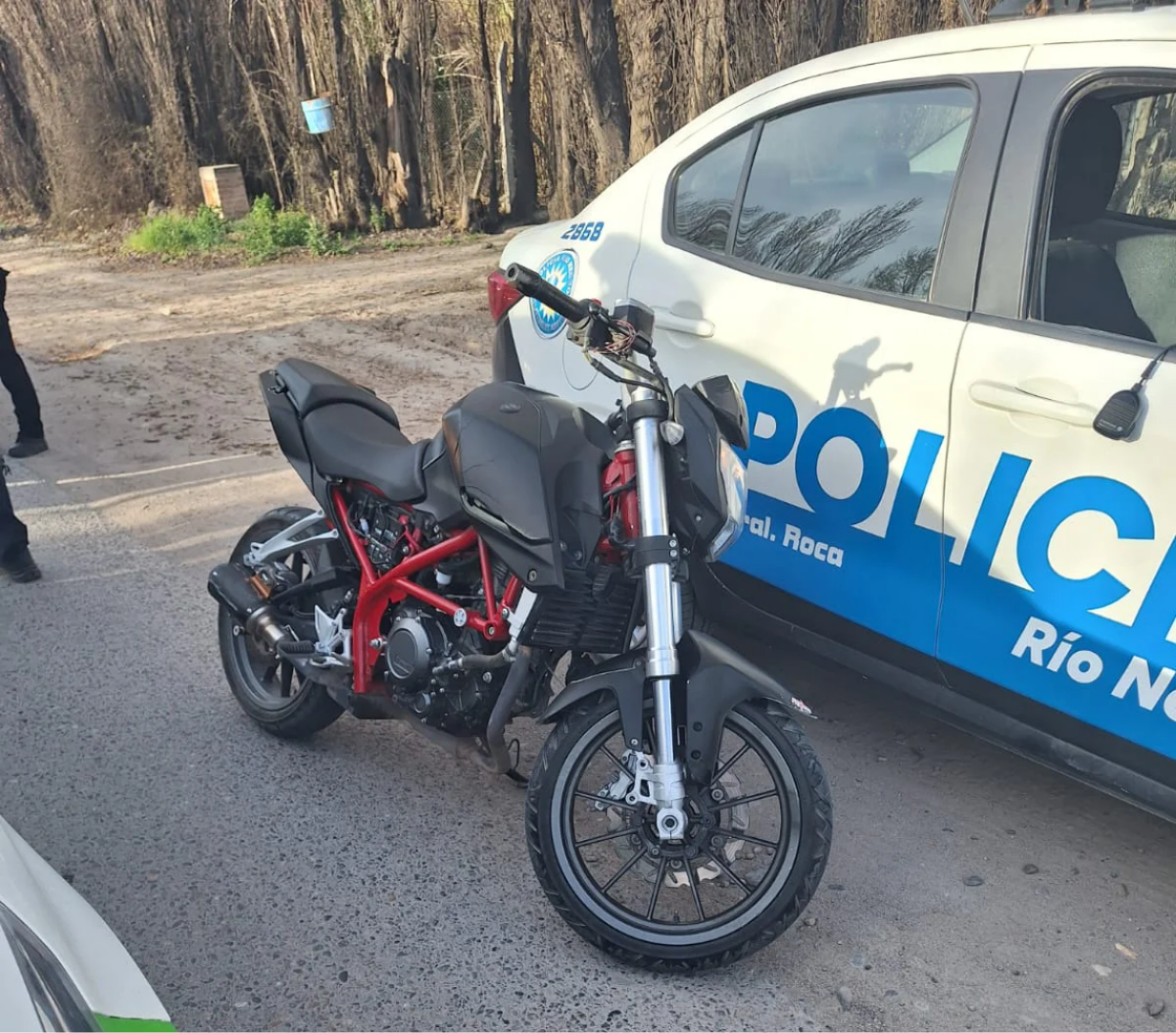 moto recuperada