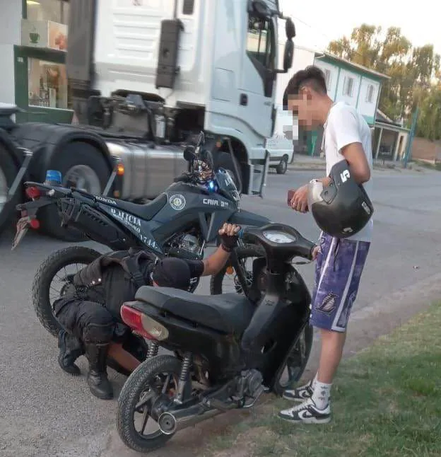 moto recuperada encubrimiento