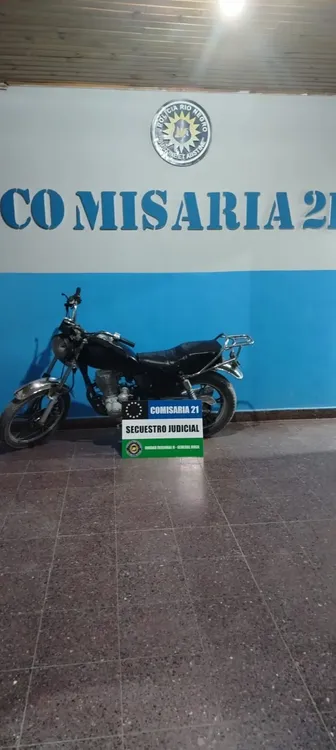 secuestro moto robada