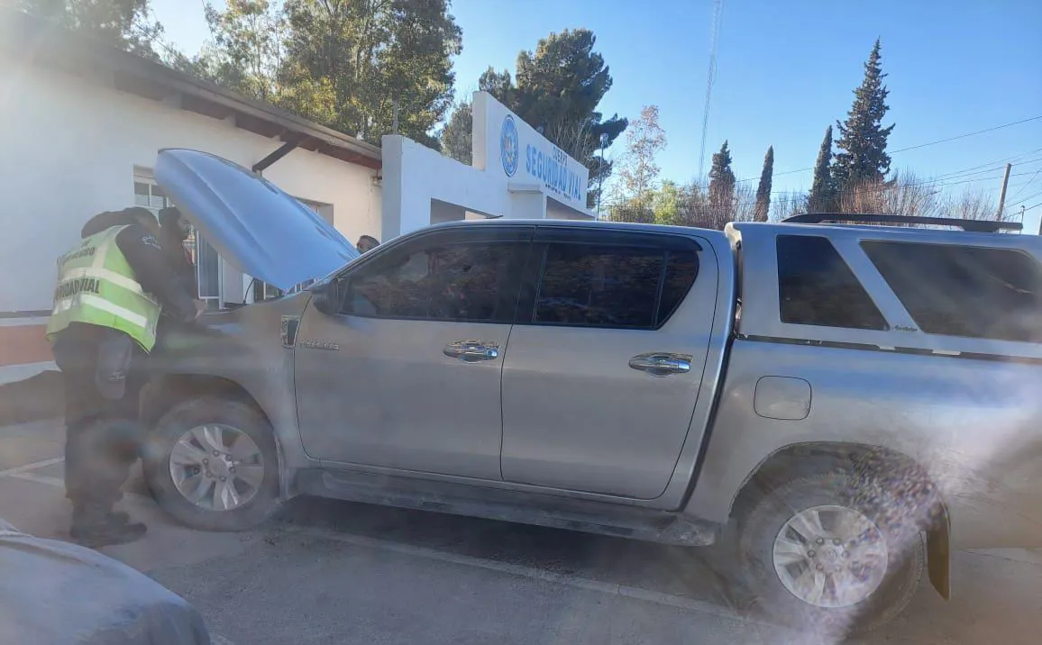 camioneta secuestrada