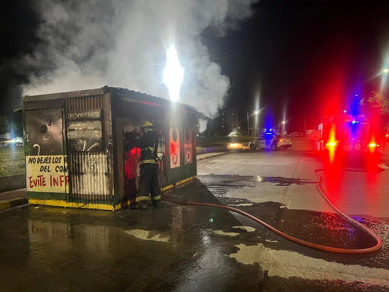 Incendio de contenedor  (4)