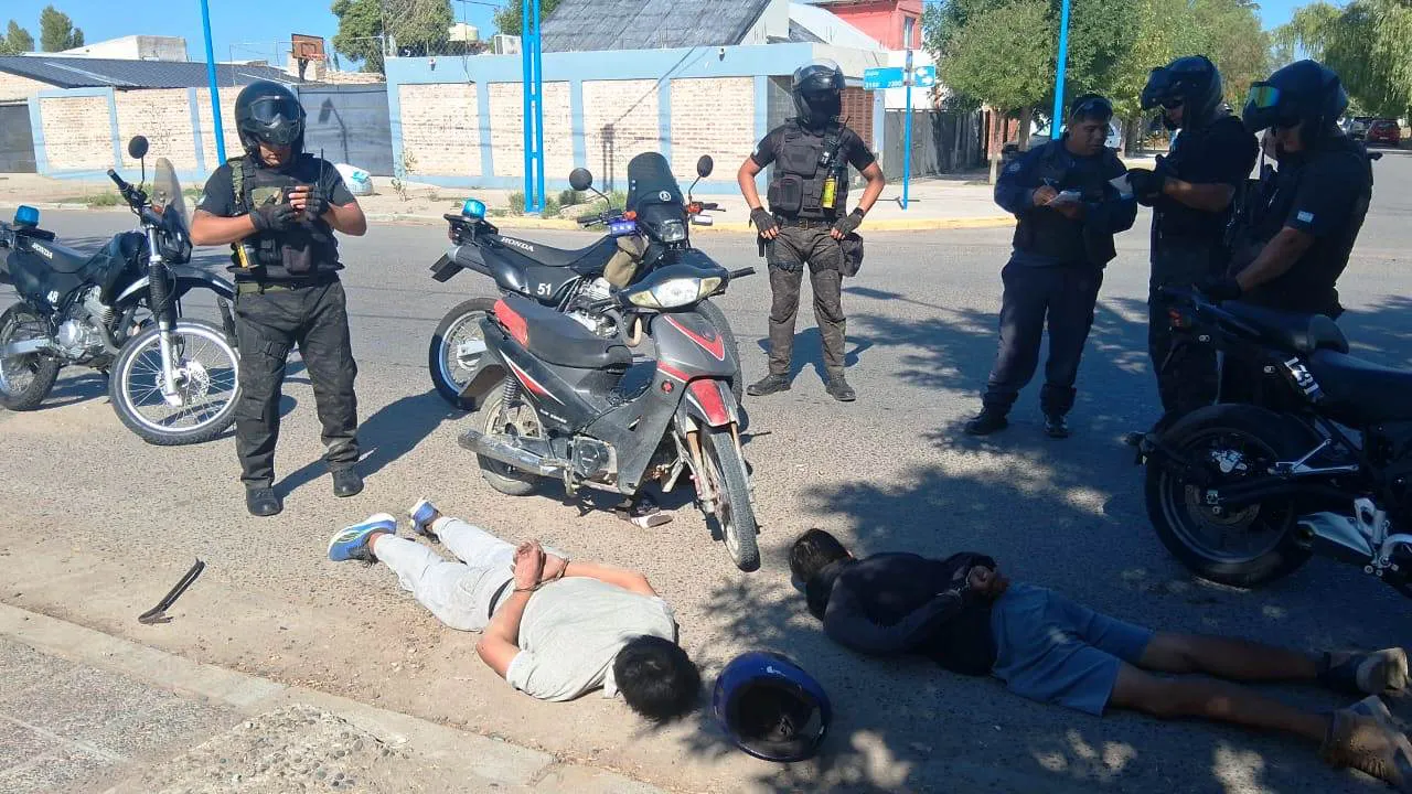 detenidos motos BMA