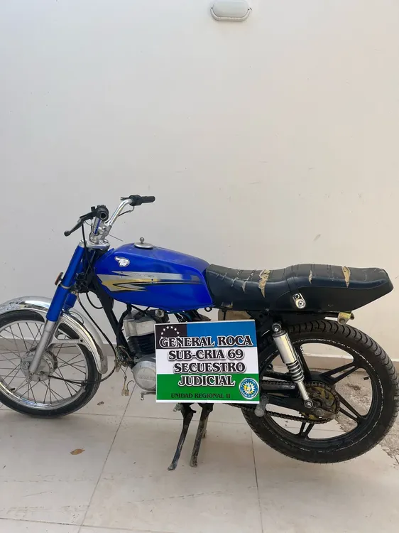 MOTO RECUPERADA
