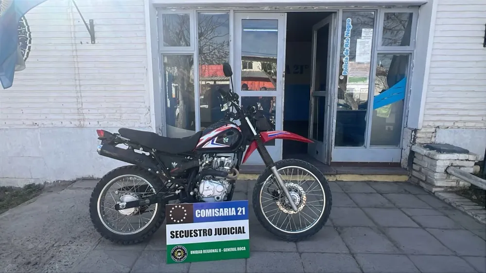 moto recuperada