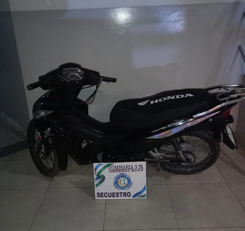 moto recuperada