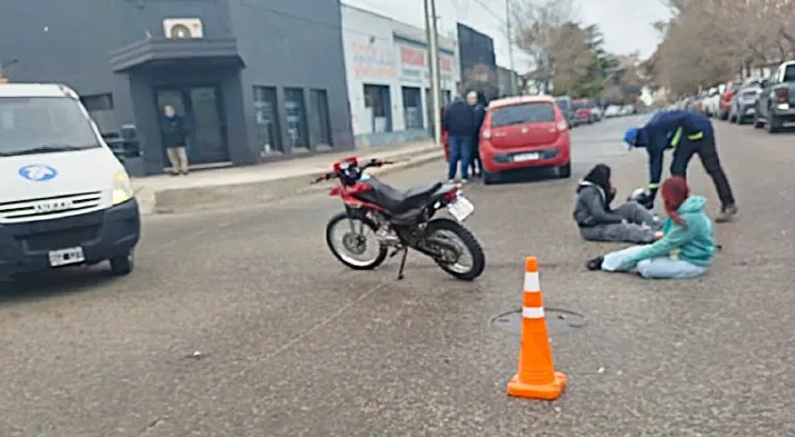 choque moto auto