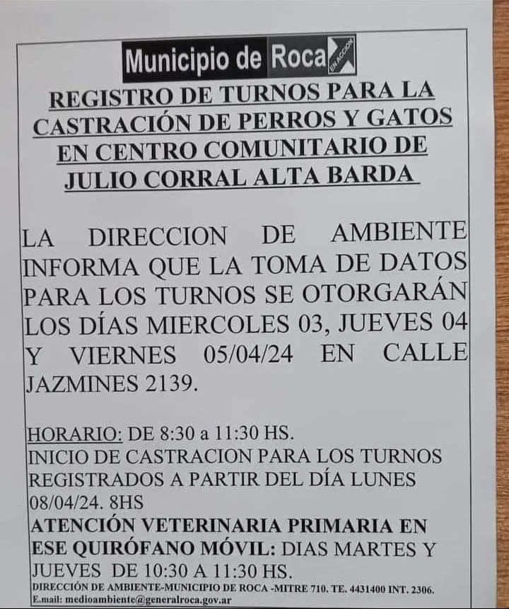 nota quirófano movil