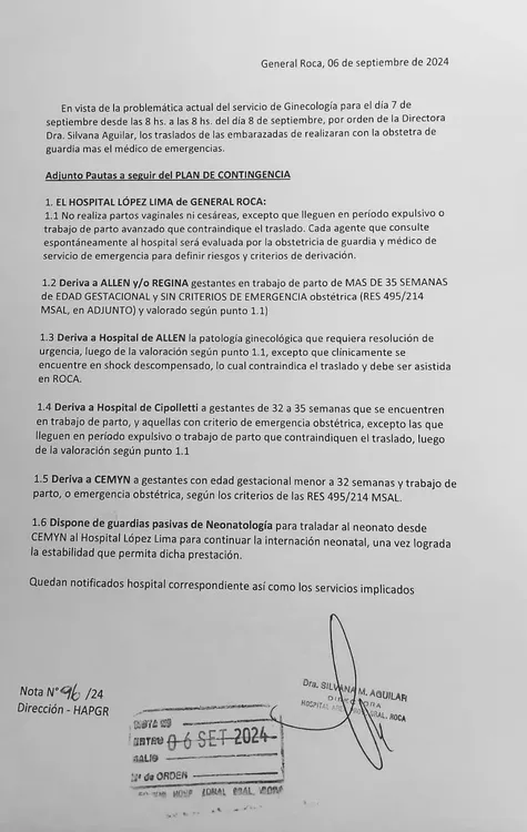 ginecología hospital