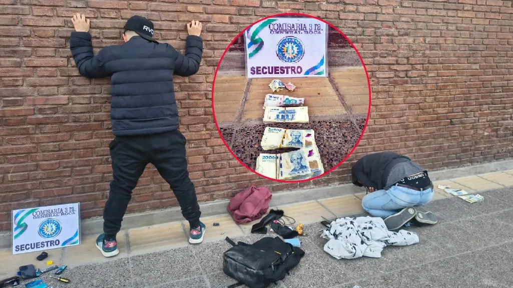 DETENIDOS ROBO CAMIONETAS