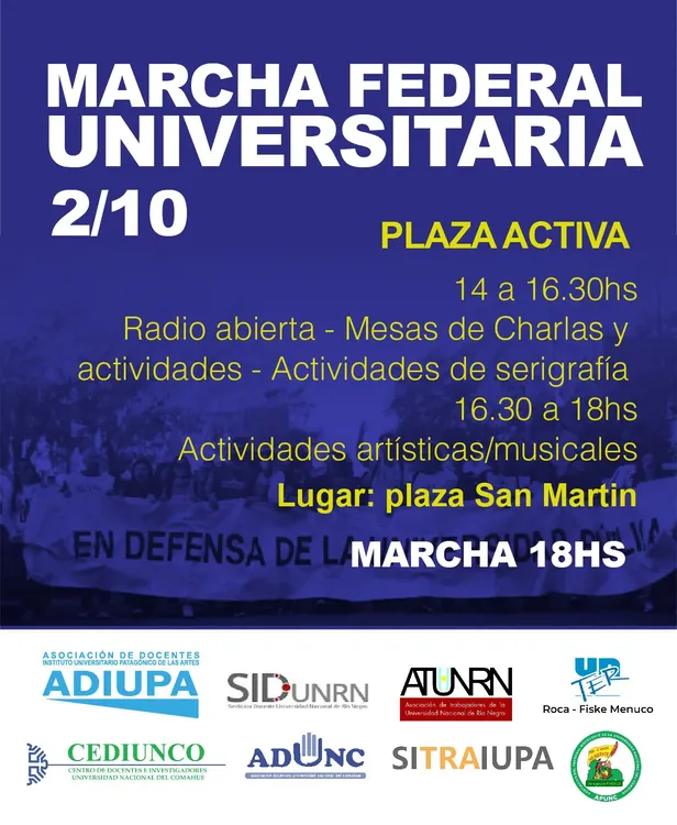marcha actividades