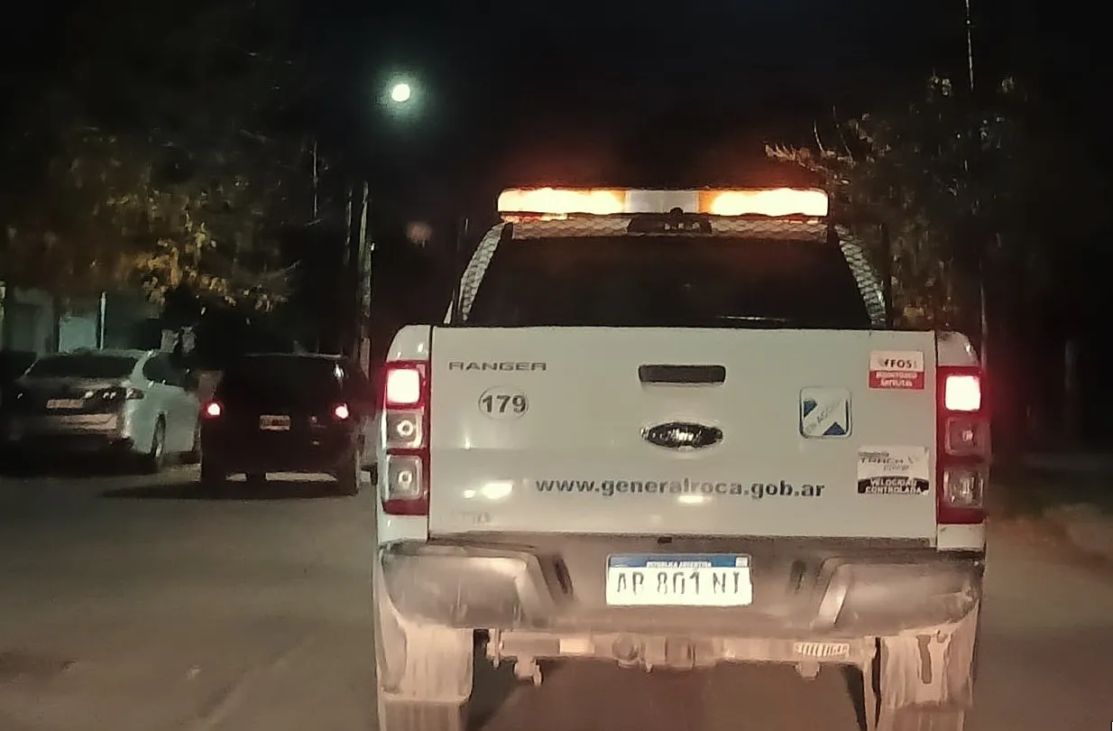 camioneta tránsito Roca