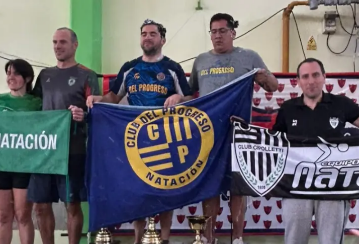 Del Progreso campeón provincial natación