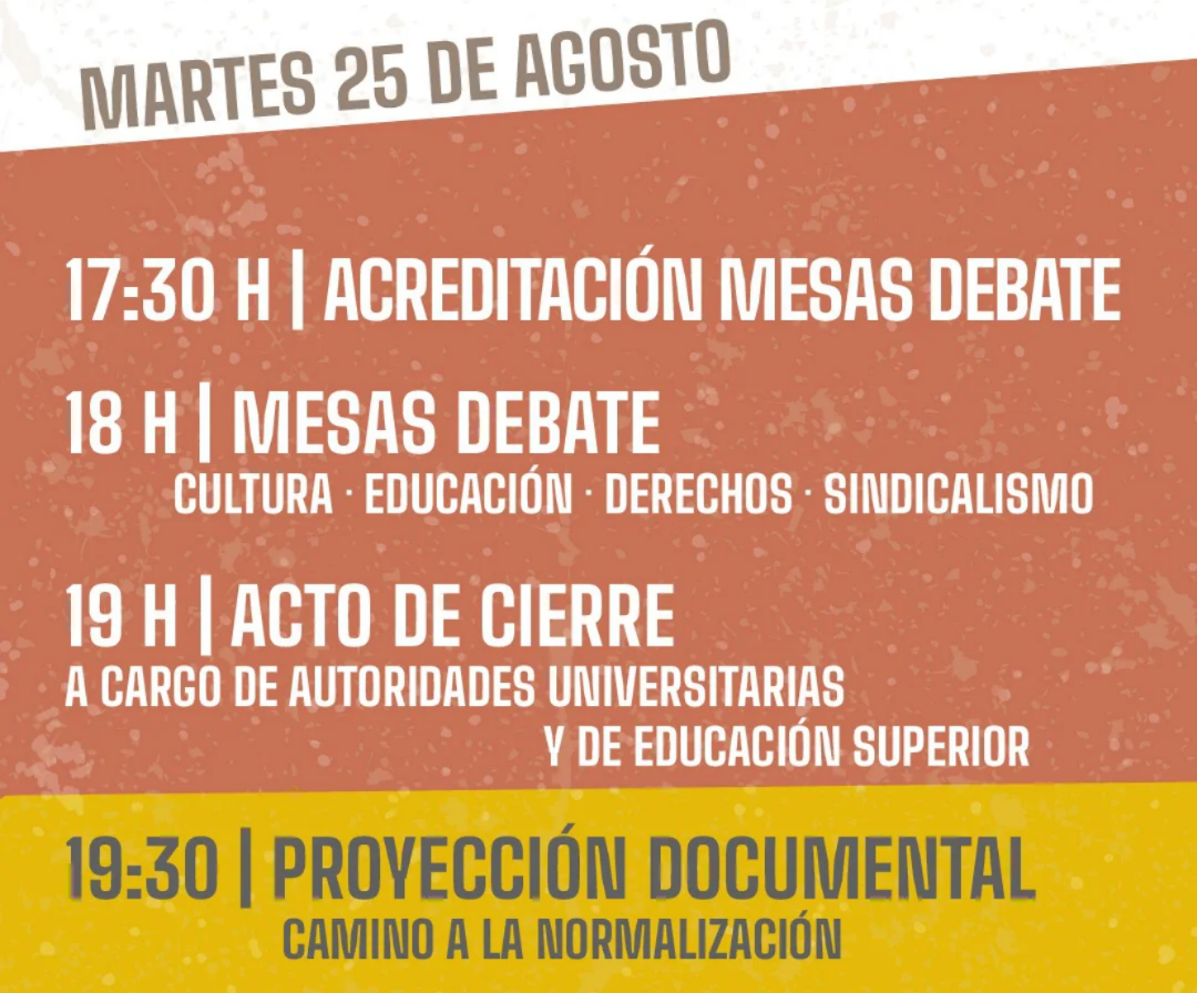 Trinchera martes 25