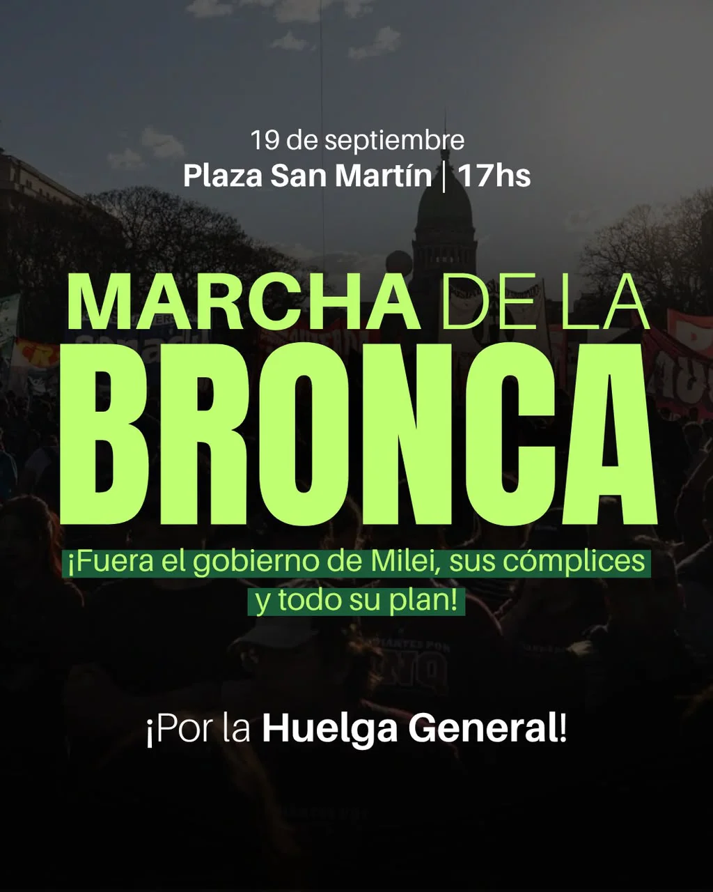 marcha de la bronca