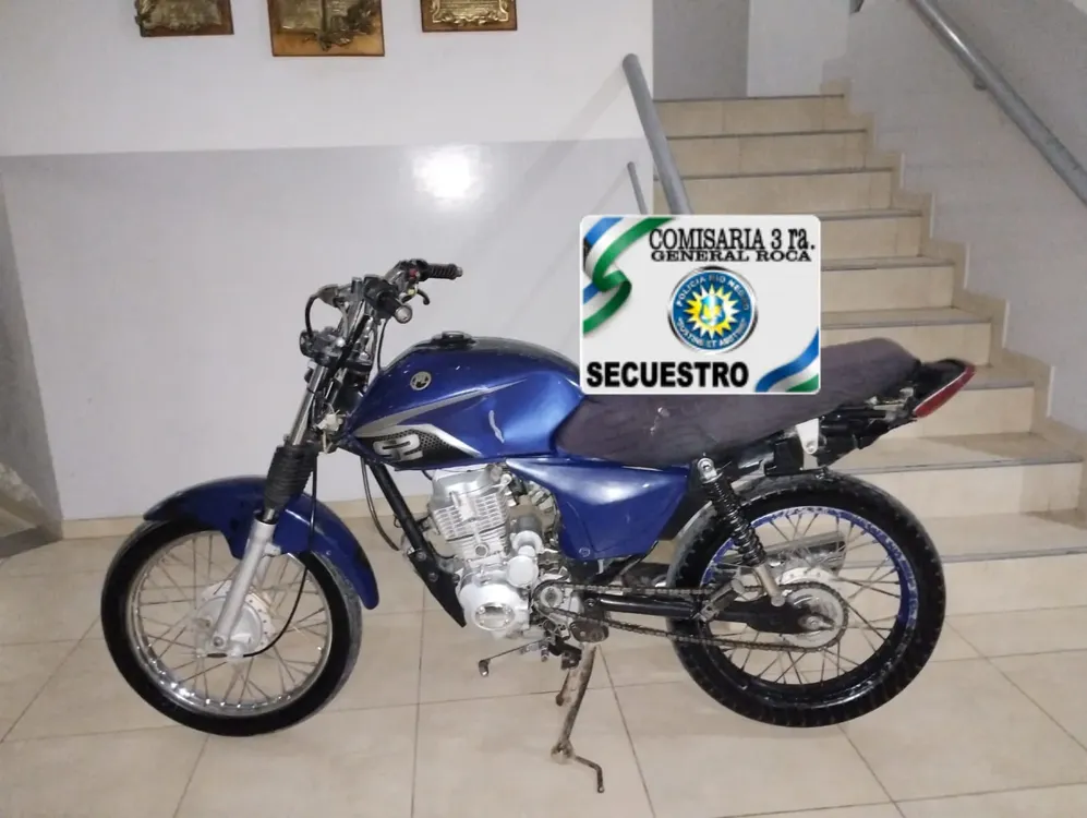 moto recuperada