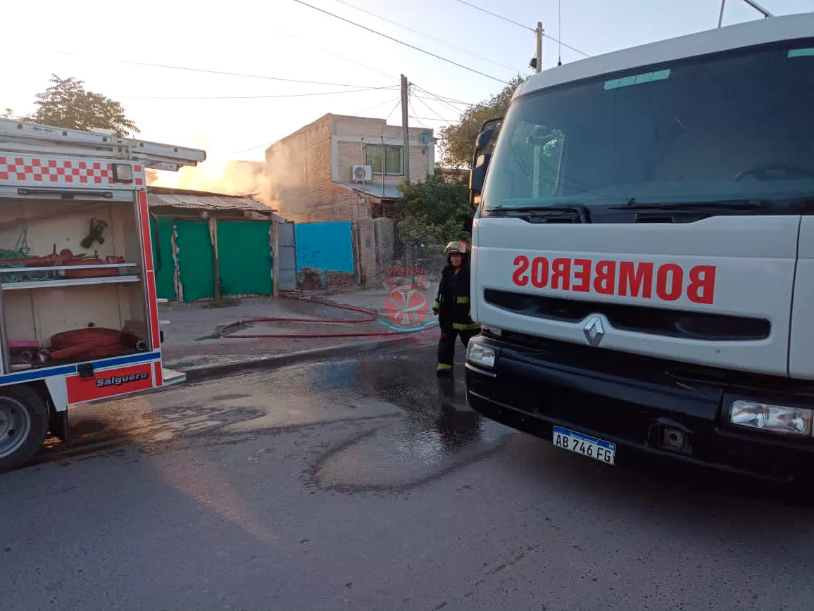 incendio vivienda Defensa