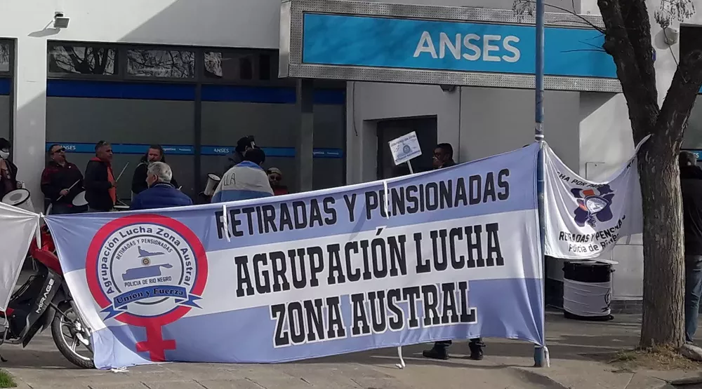 protesta zona austral policía