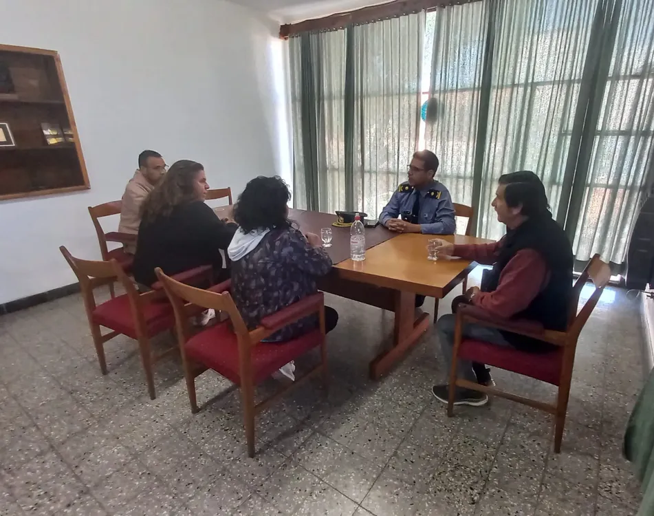 taxistas con policía