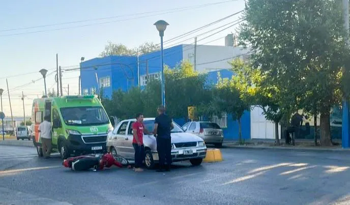 choque moto auto siarme