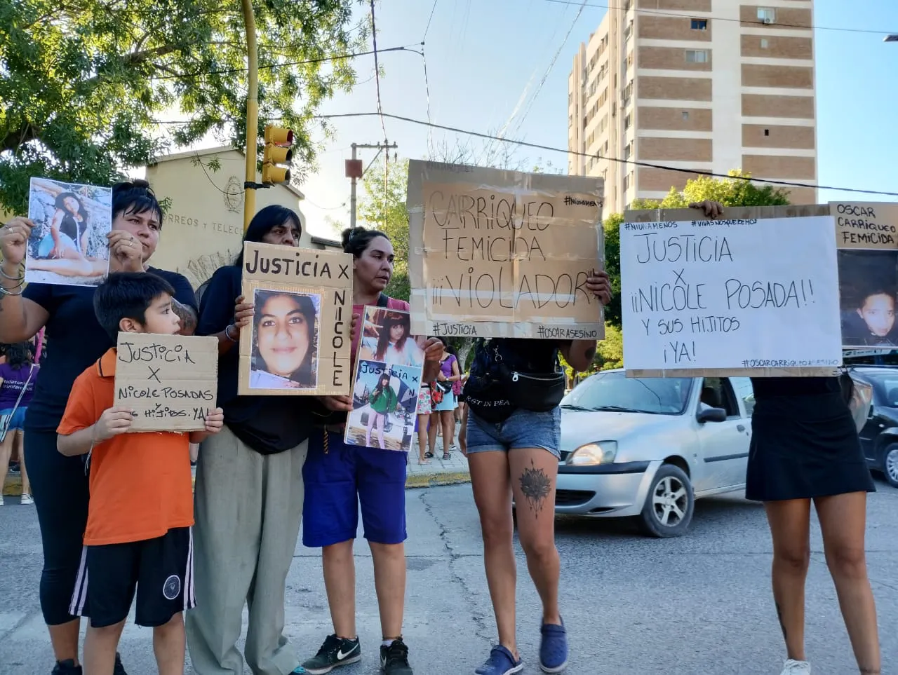 marcha Nicole movilizados