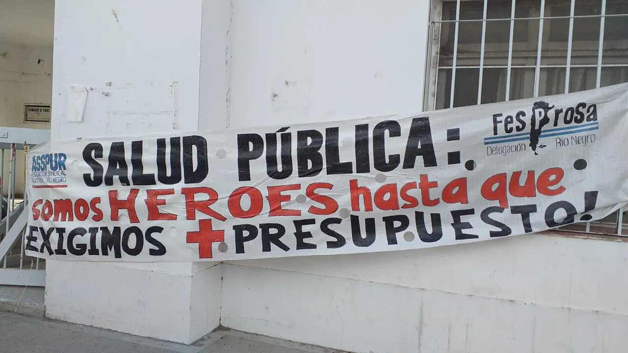 hospital manifestantes