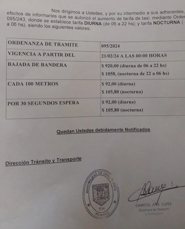 tarifas taxis2