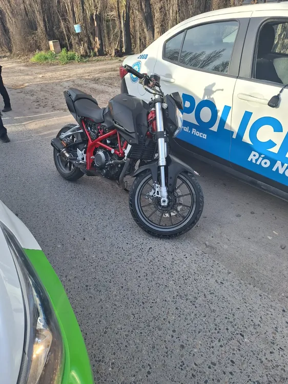moto recuperada