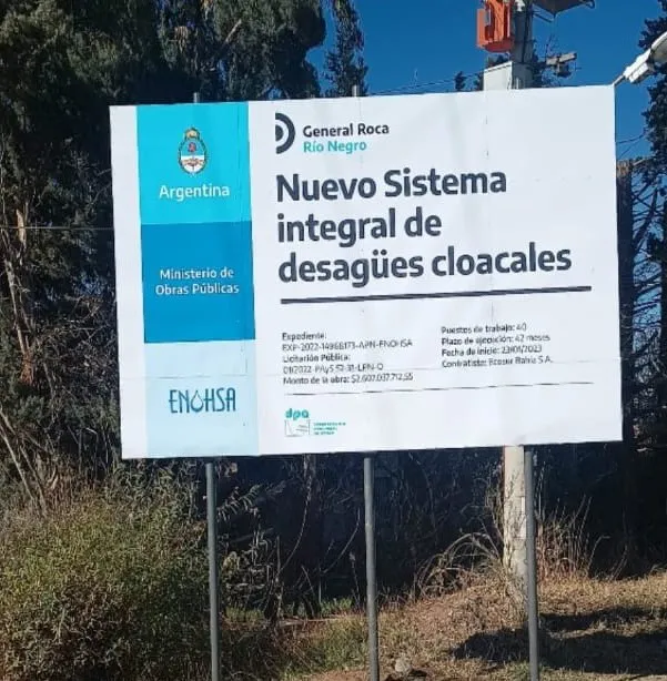 sistema cloacal obras