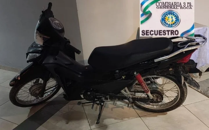 moto recuperada