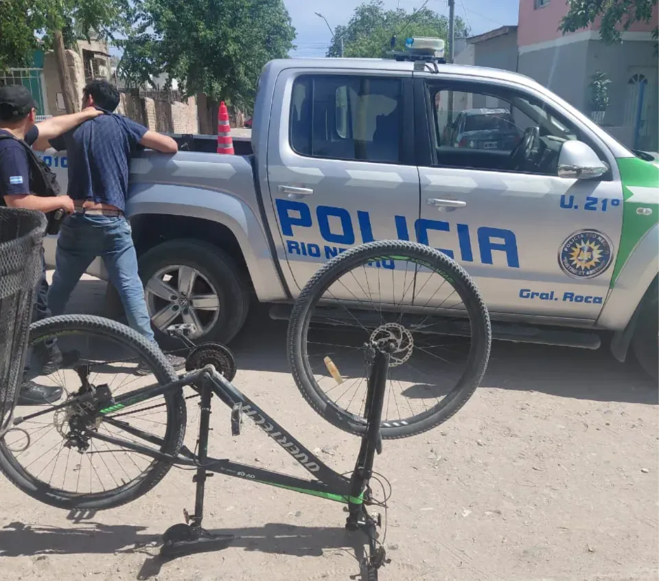 detenido robo bici
