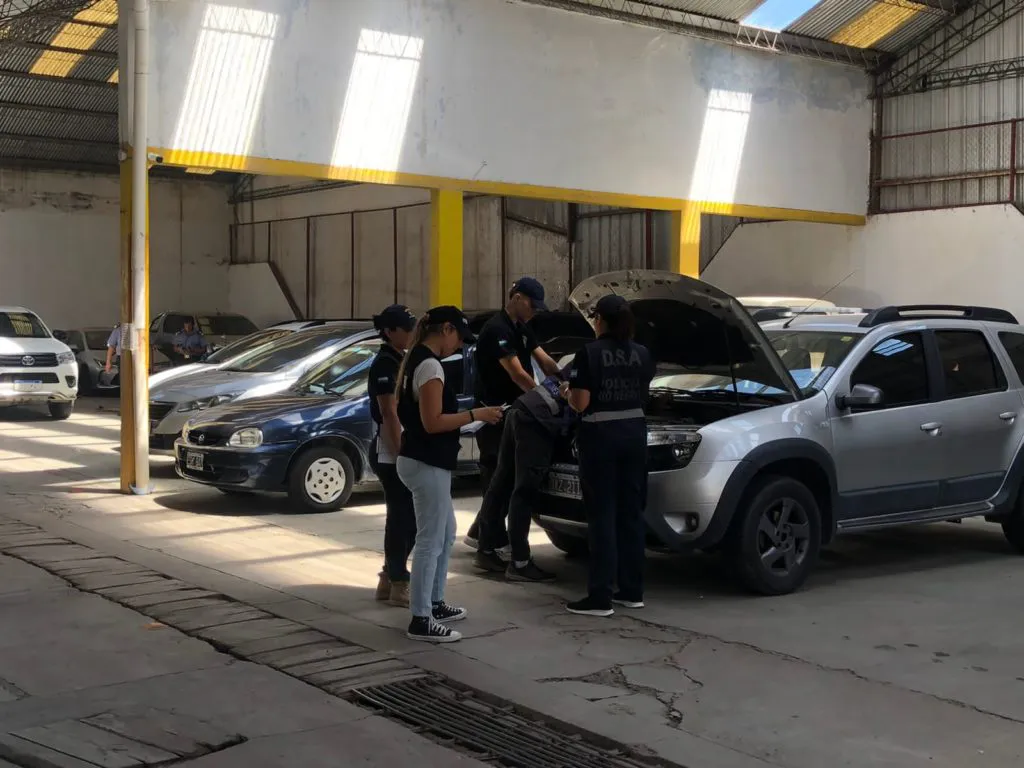 policia secuestro automotor