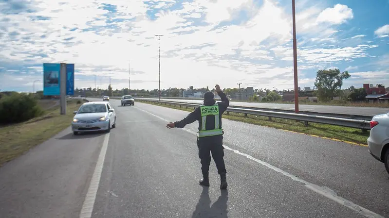 control policial ruta