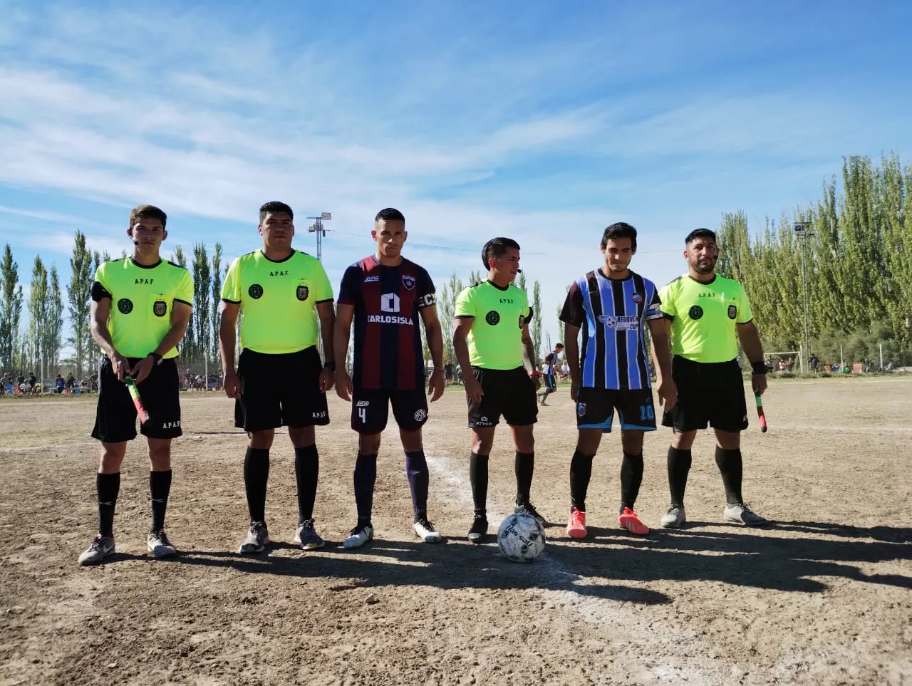 LDC Cimac Norte arbitros y capitanes