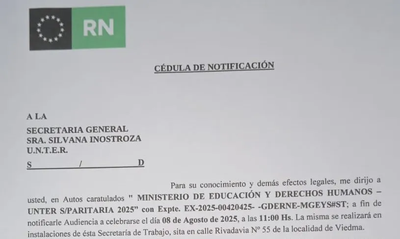 convocatoria paritaria unter