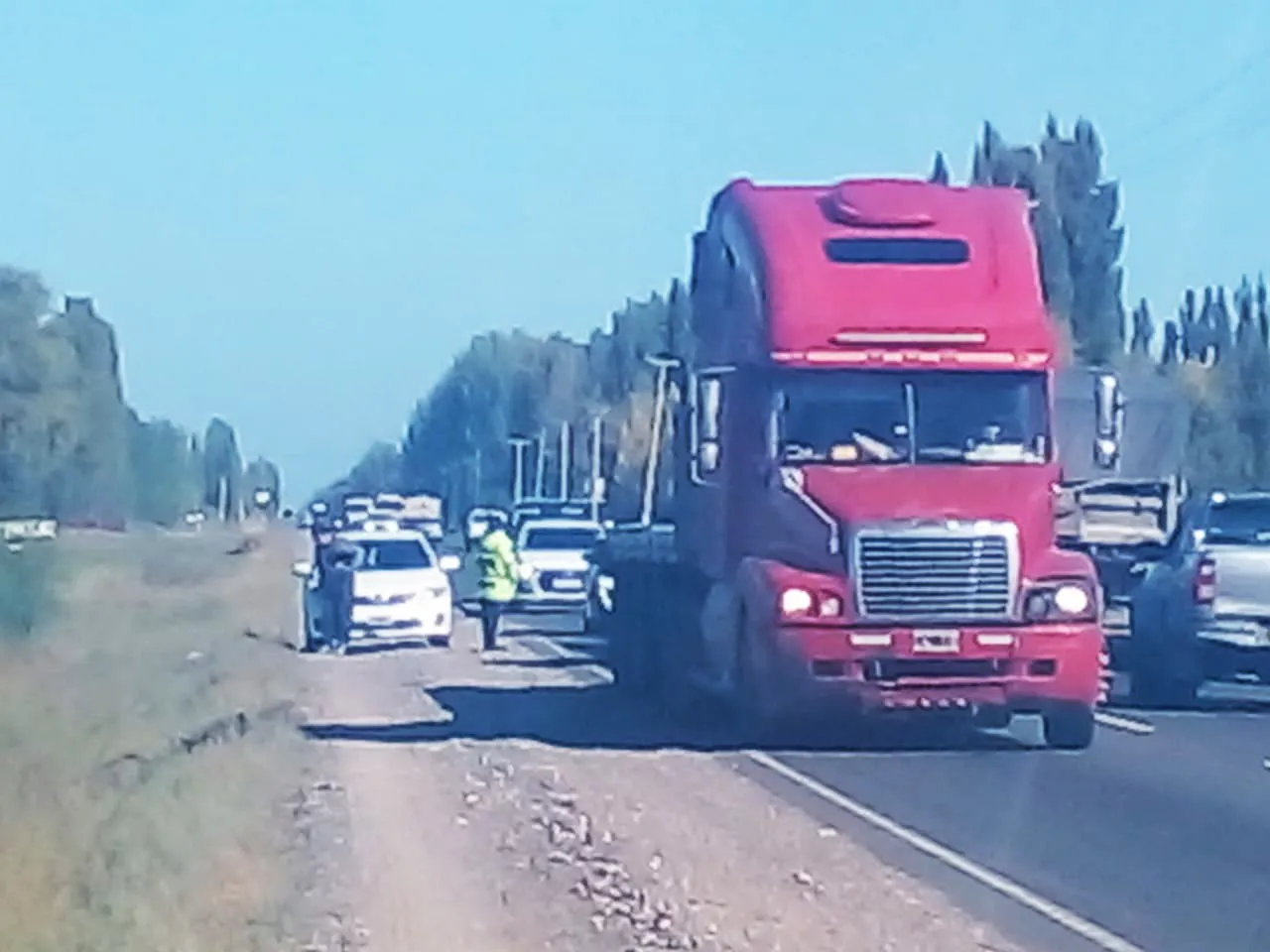 ruta 22 guerrico vuelco