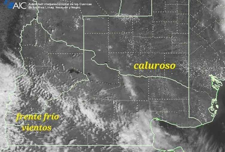 Luego de la ola de calor llega algo de alivio a la region