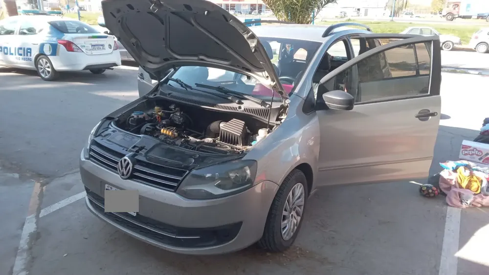 auto retenido policía CSV