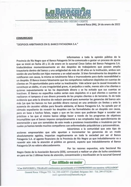 La Bancaria 1