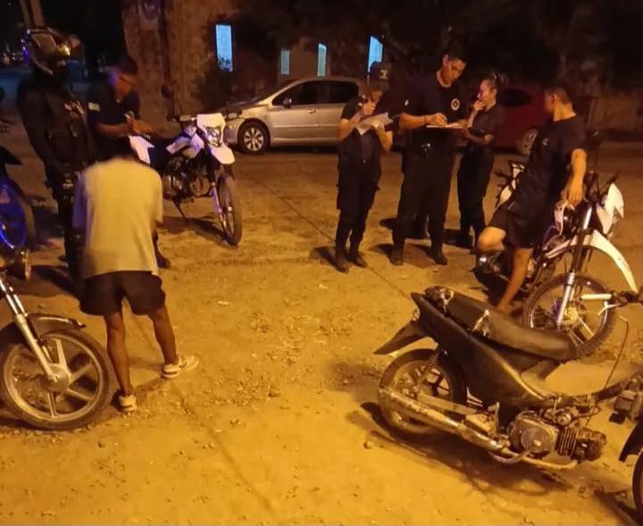 moto sin patente retenida