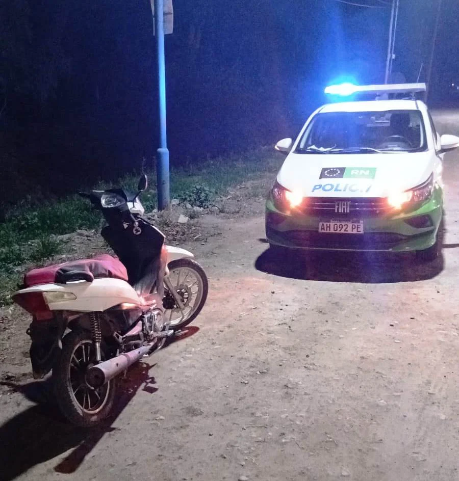 moto recuperada robo