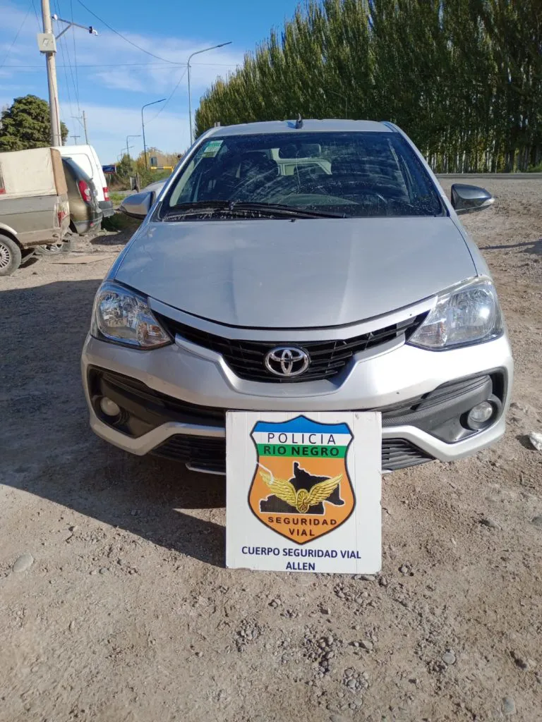 vehículo secuestrado