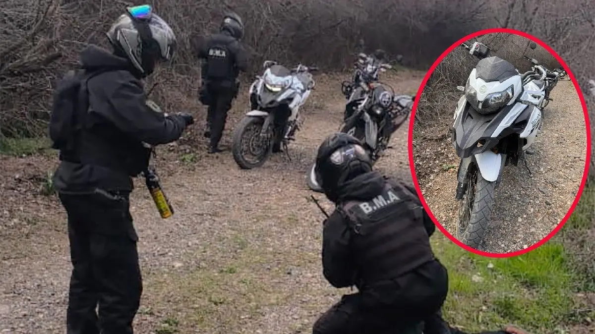 BMA moto recuperada