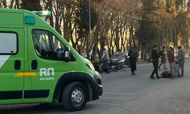 choque moto bici