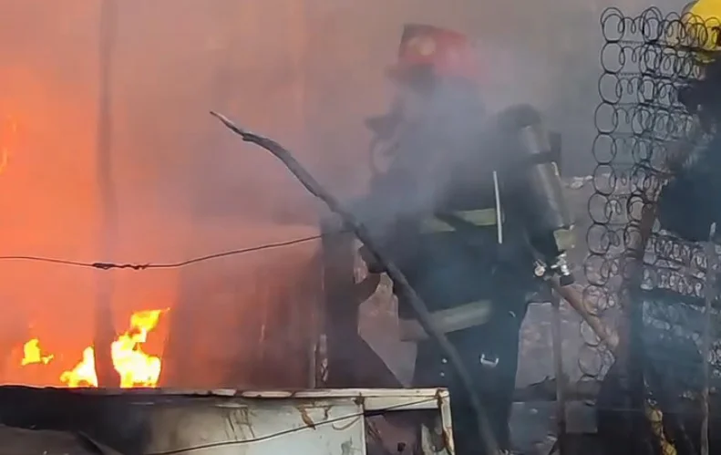 incendio vivienda La Lomita