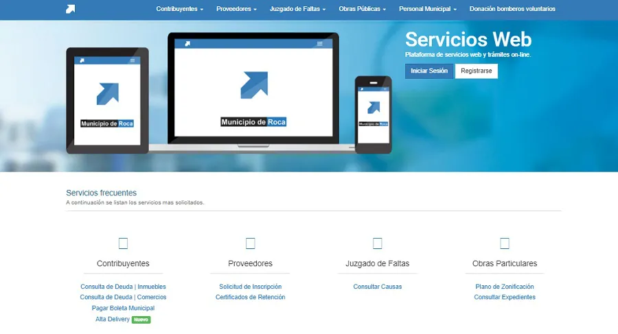 servicios web muni