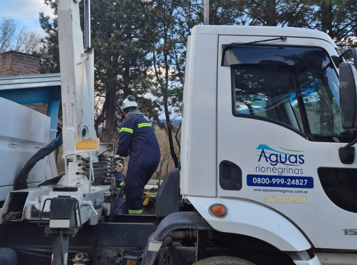 camión Aguas Rionegrinas