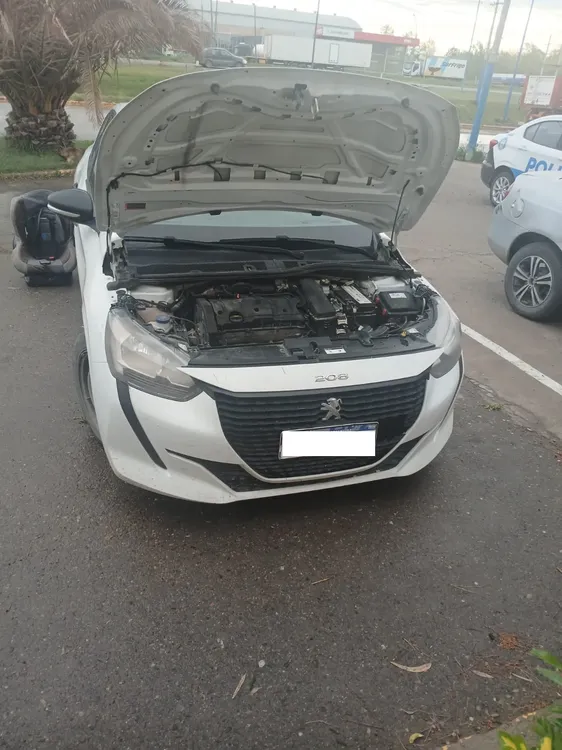 auto secuestrado