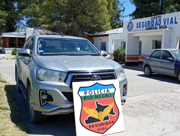 camioneta secuestrada